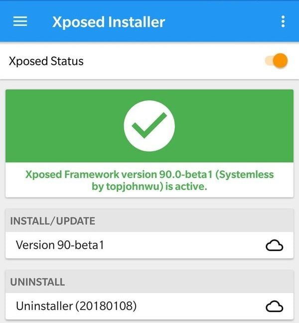 Xposed Installer