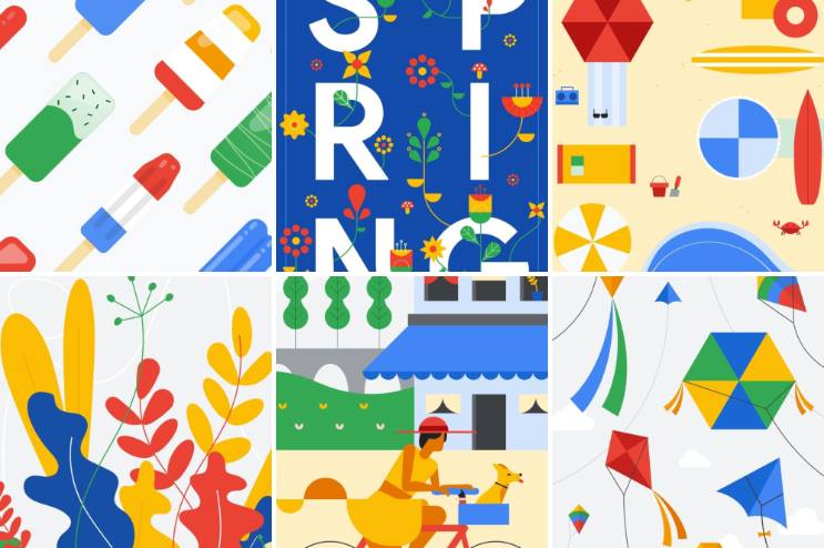Google Spring 2018 Wallpapers