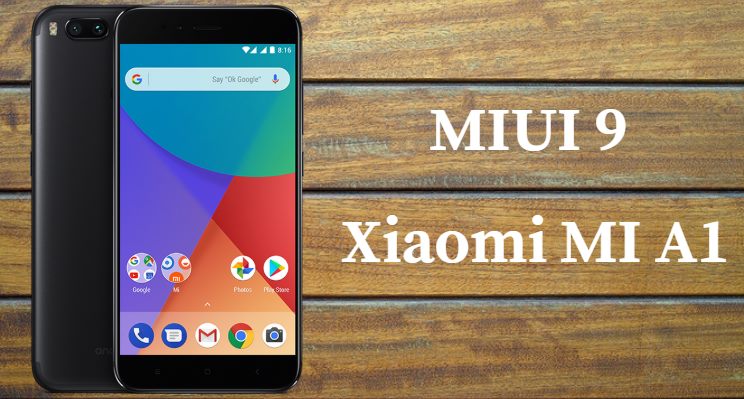 MIUI 9 on Xiaomi MI A1