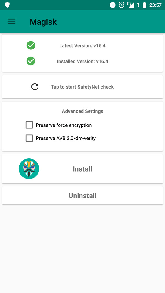 Magisk Manager 5.7.0