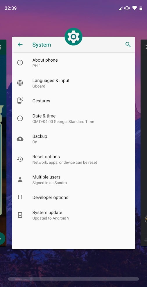 Android P Beta 3 for Essential Phone (PH-1)