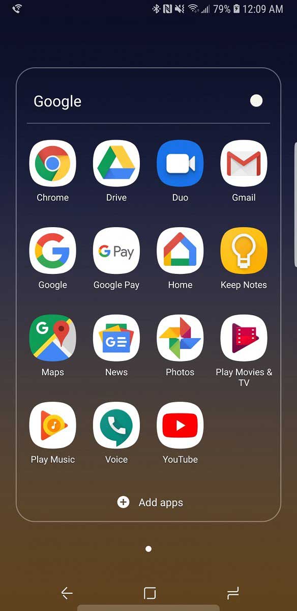 Samsung Experience 10 Screenshot