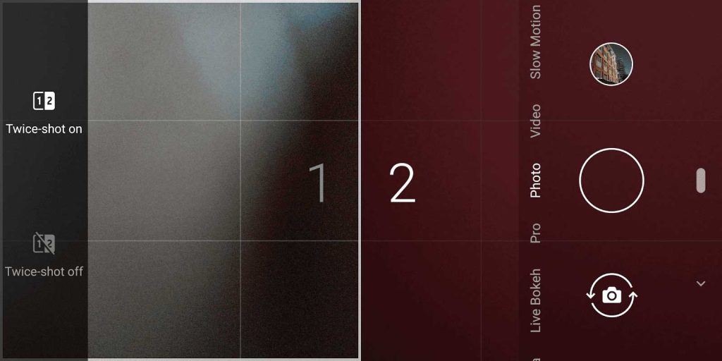 Nokia Camera twice shot