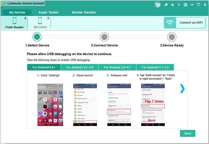 Android Assistant debugging