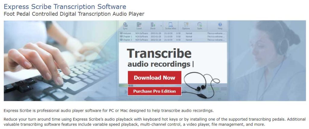 Express Scribe Transcription Software