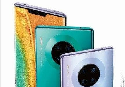 Official Huawei Mate 30 Pro render leaks!