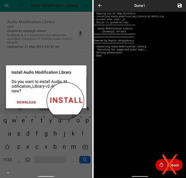 Install ViPER4Android on Android 10