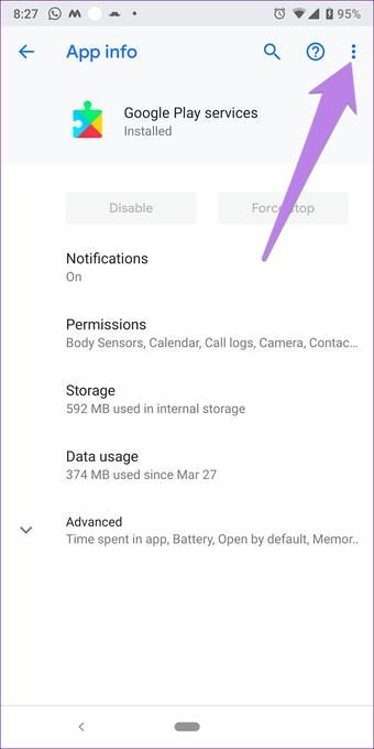 Google Play services keeps stopping